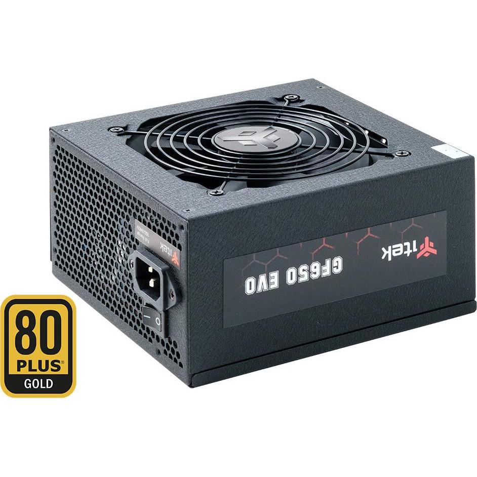 Thumbnail - Itek Alimentation ATX compatible GF650 Evo - 650W (650 W), PC Netzteil, Schwarz