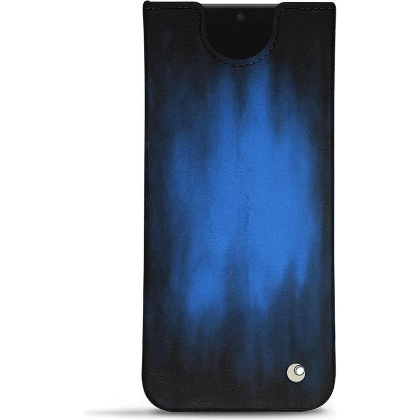 Noreve Lederschutzhülle (Samsung Galaxy S21+), Smartphone Hülle, Blau