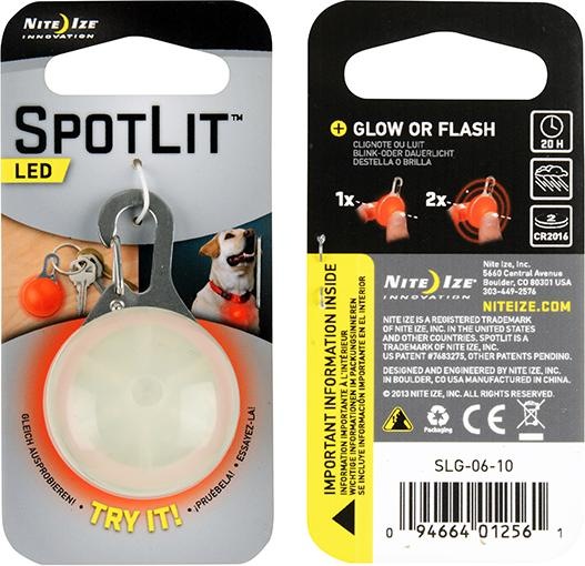 Produktbild Nite Ize LED Spotlit LED rot (S, Hund, Spazieren, Jogging)