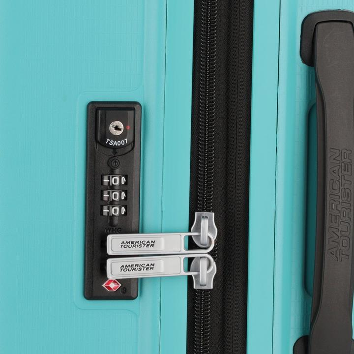 Produktbild American Tourister Reisekoffer Aerostep 66.5 L, Turquoise Tonic (66.50 l)