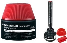 Actual product image Staedtler LUMOCOLOR REFILL STATIONS - Refill ink water soluble (Black, 1 x)