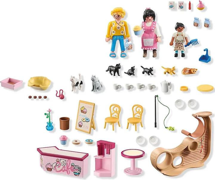 Actual product image Playmobil Cat cafe (71744, Playmobil My Life)