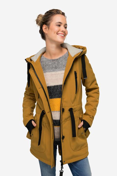 Produktbild Laurasøn Softshell-Jacke, Fleece-Innenseite, Kapuze mit Teddyfutter (M)