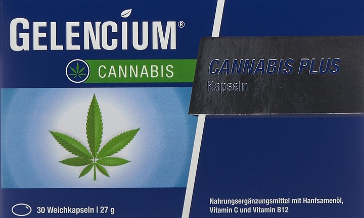 Actual product image Gelencium Cannabis Plus (30 Piece, Capsules, 27 g)