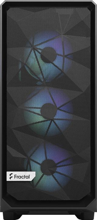 Productafbeelding Fractal Meshify 2 Compact RGB Zwart TG Licht (ATX, mATX, Mini-ITX)