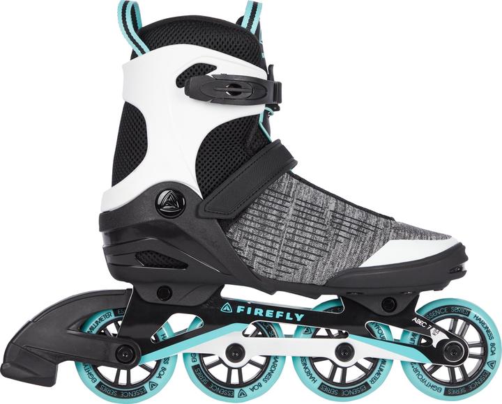 Image du produit Firefly 350 W84 Patins à roulettes en ligne pour femmes (taille : 41.0, 900 white/greydark/turquoise) (41)