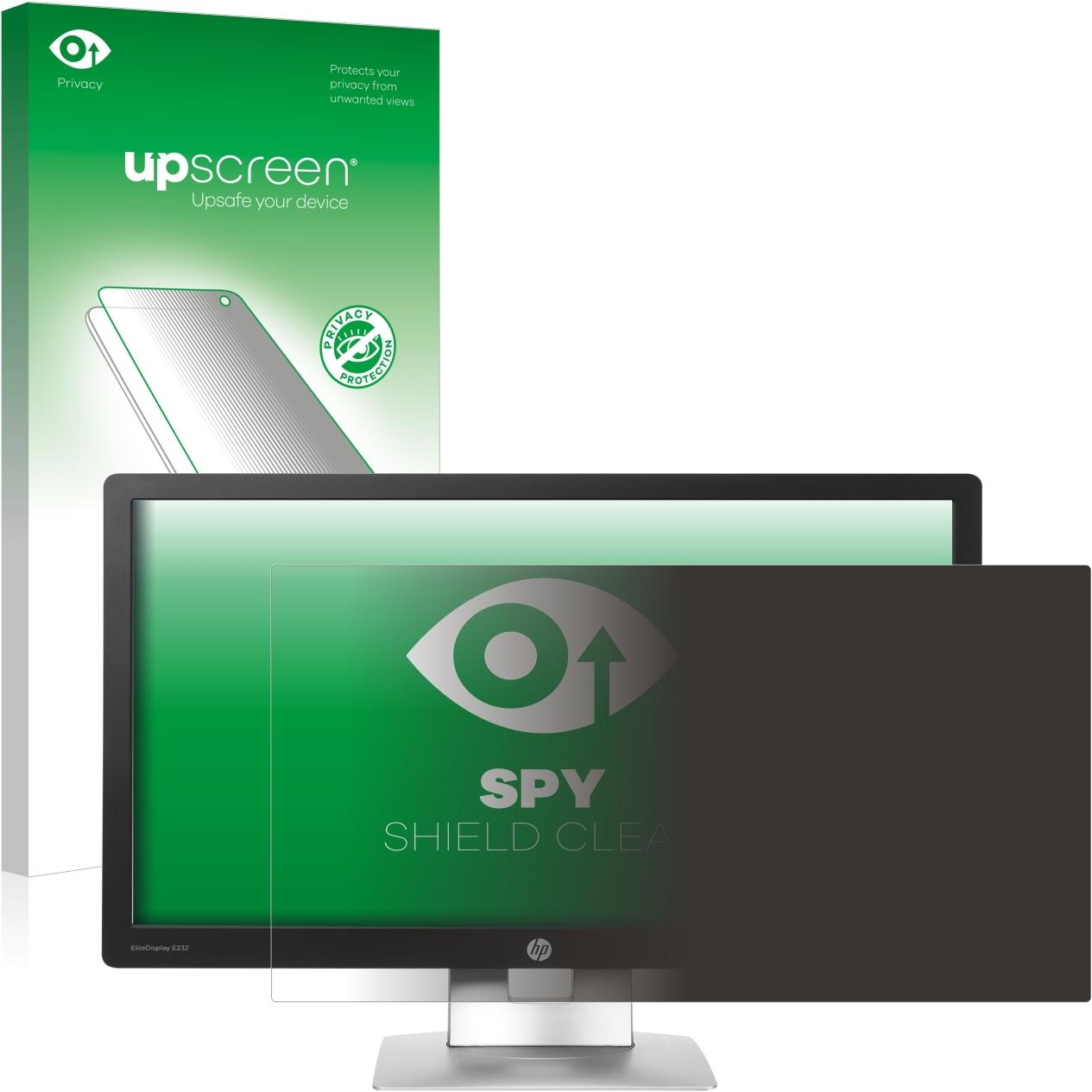 upscreen Spy Shield Blickschutzfolie (23", 16 : 9), Monitor Schutzfolie