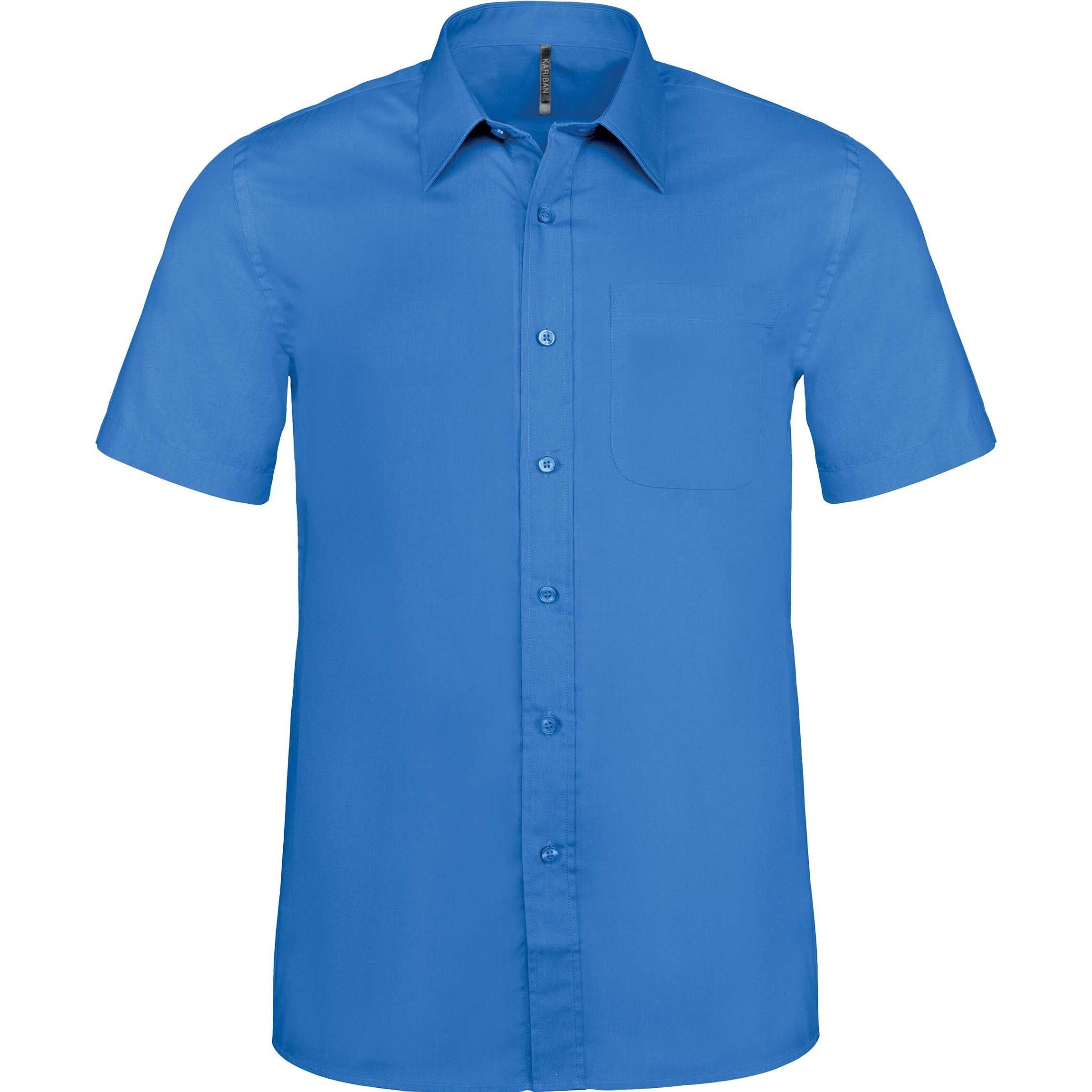 Kariban, Herren, Hemd, Aces, Blau, (S)