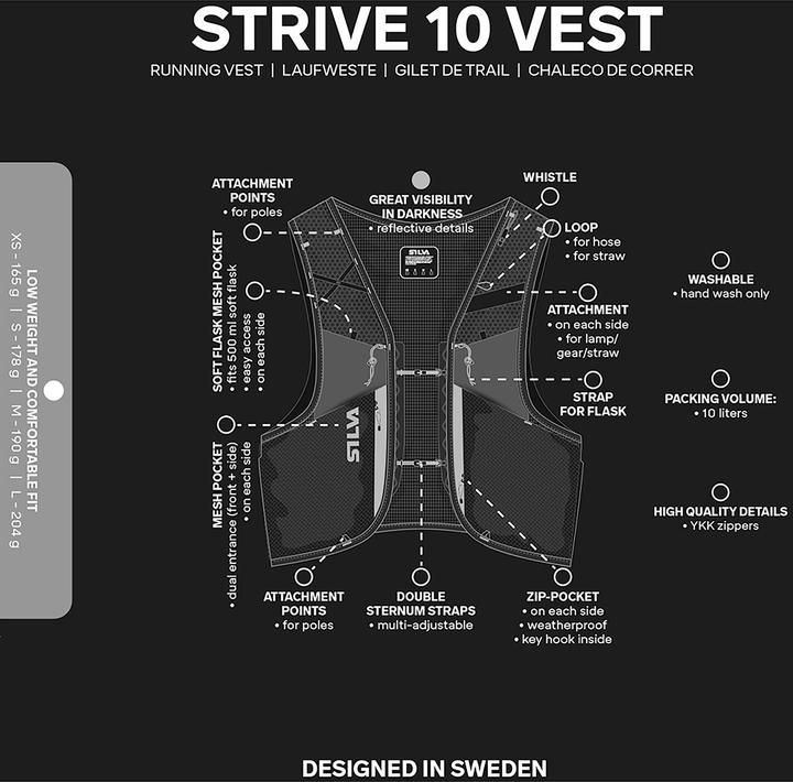 Actual product image Silva Strive 10 Vest (S)