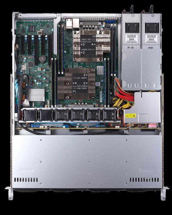 Image du produit Supermicro SC813M F2TQC-R608CB - montage en rack