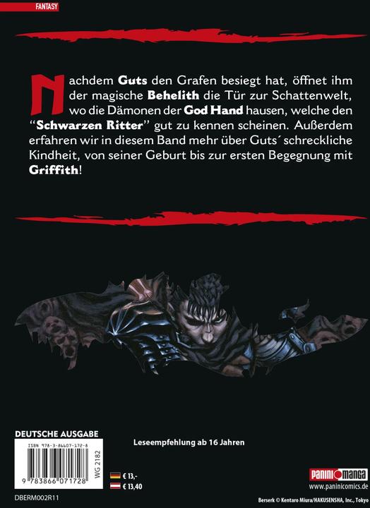 Immagine prodotto Panini Berserk Max 2 (Tedesco, Kentaro Miura, 2006)