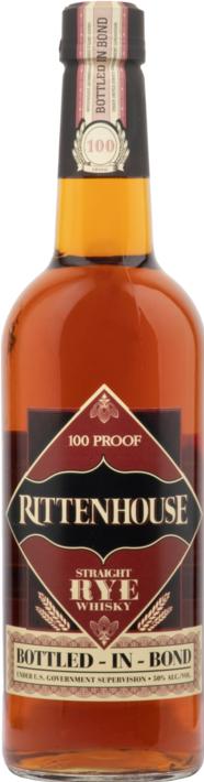Actual product image Rittenhouse Bottled in Bond (Rye whisky, 1 x 70 cl)