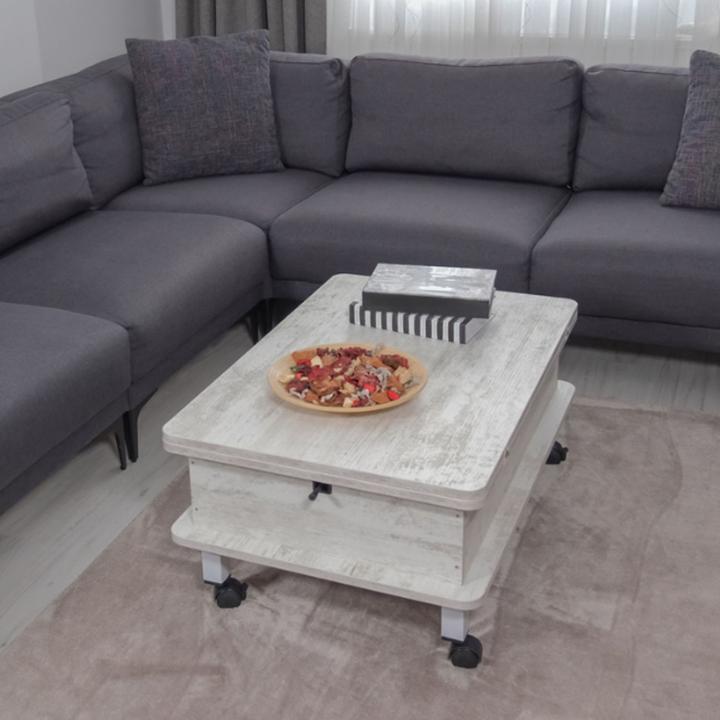 Image du produit Hanah Home Helsinki Coffee Table (40 x 90 x 60 cm)