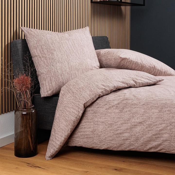 Produktbild Janine Soft-Cotton Bettwäsche Cortina 71000 kupfer mocha (Bettwäsche Set, 155x220 cm + 80x80 cm)