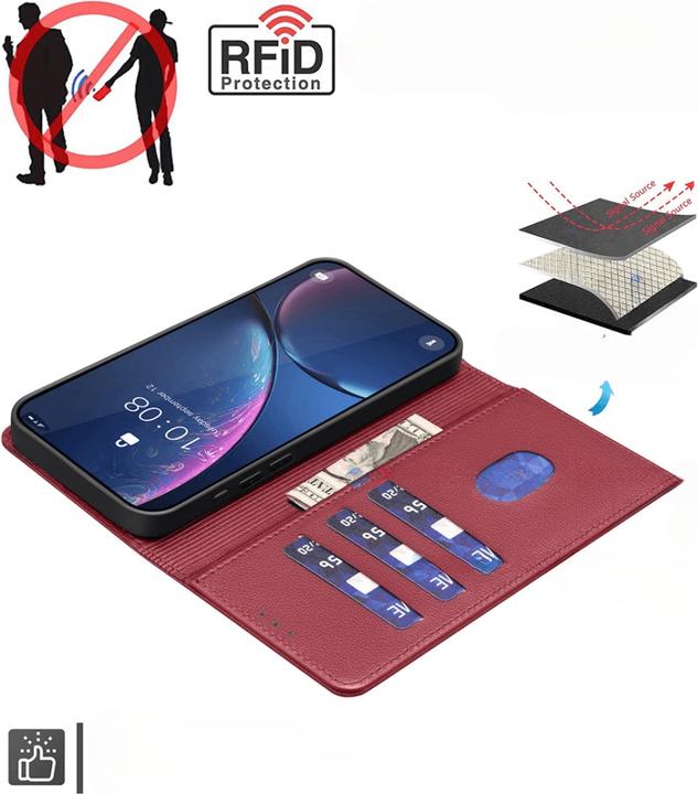 Actual product image Binfen Color Galaxy A16 - BINFEN leather case with RFID blocker (Samsung Galaxy A16 5G)