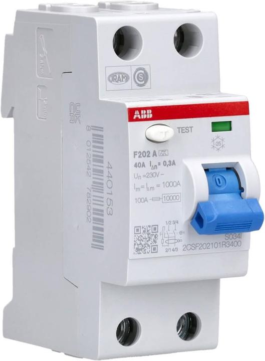 Actual product image ABB RCD, F 202, 2 POLE
