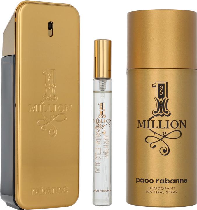Actual product image Paco Rabanne 1 MILLION EDT SPRAY 100 ML NAV24 SETS (Perfume set)