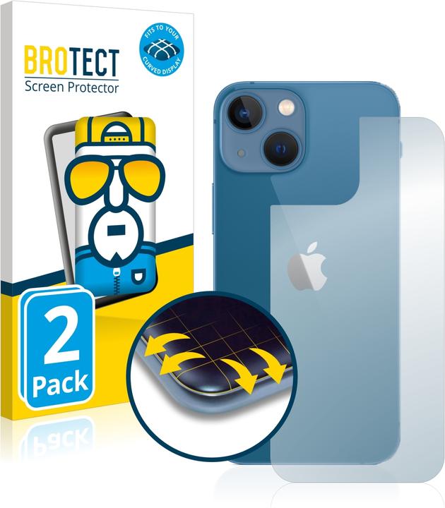 BROTECT Full-Cover Protector (2 Piece, Apple iPhone 13 mini)