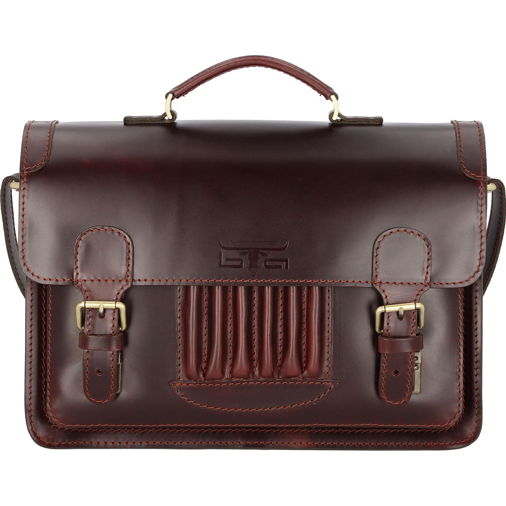 Mika Aktentasche REED Briefcase REED braun/brown, Notebooktasche, Braun
