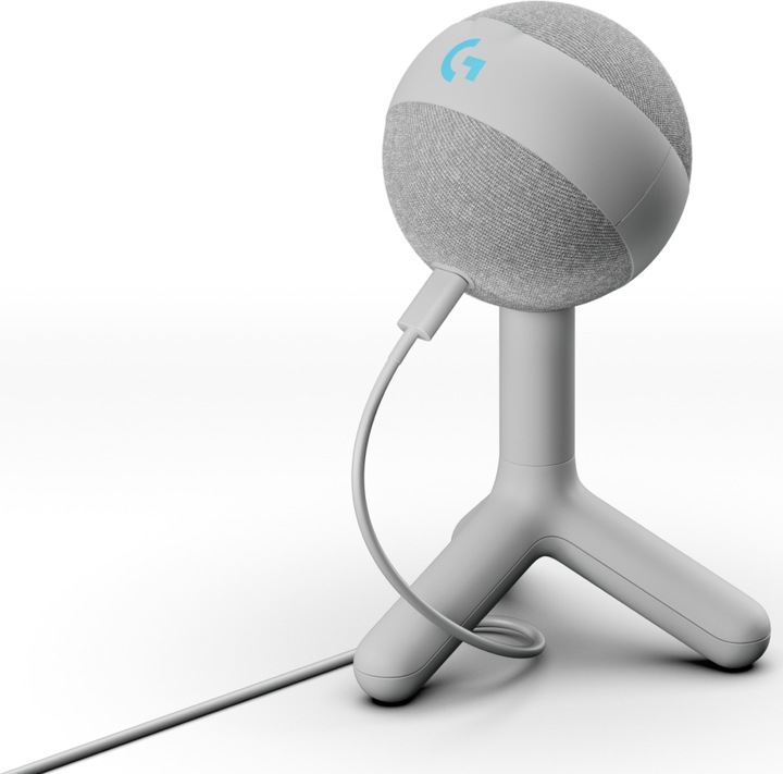 Immagine prodotto Logitech Microfono da gioco dinamico RGB Yeti GX con LIGHTSYNC - BIANCO OFF - EMEA28-935