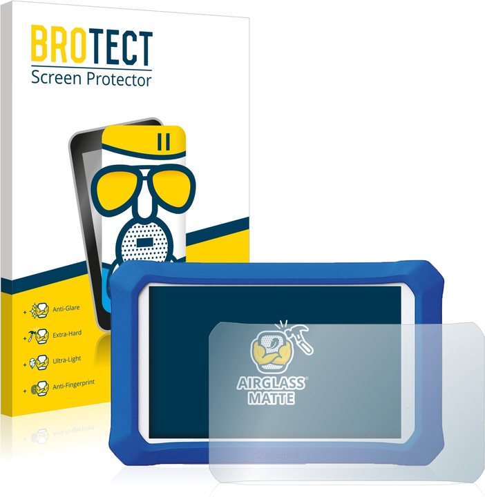 Produktbild BROTECT AirGlass Panzerglasfolie Matt (1 Stück, Clempad X PLUS)