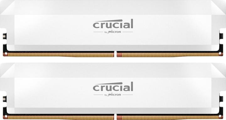 Image du produit Crucial Pro DDR5-6000 Kit 32GB 2x16GB UDIMM white Overclocking (2 x 16GB, 6000 MHz, RAM DDR5, U-DIMM)