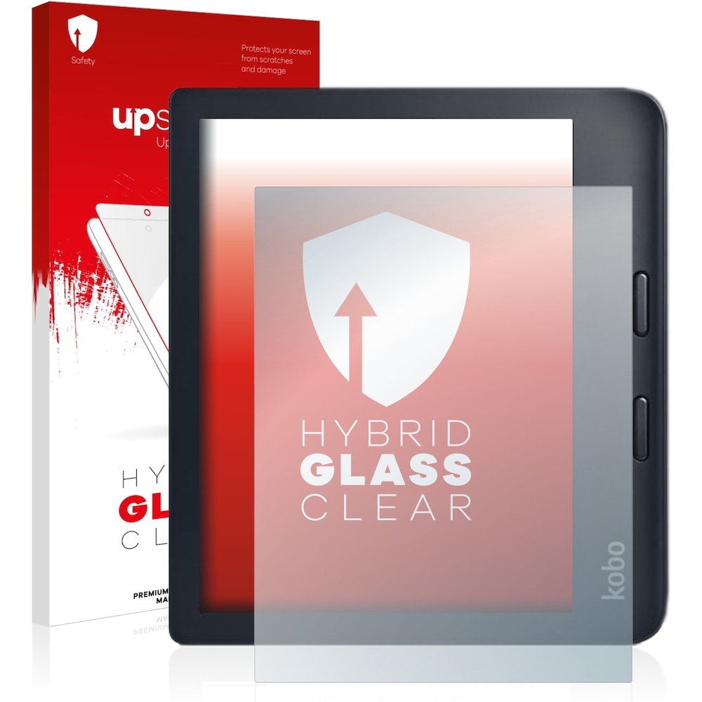 upscreen Scratch Shield Panzerglasfolie (Libra 2), eReader Zubehör, Transparent