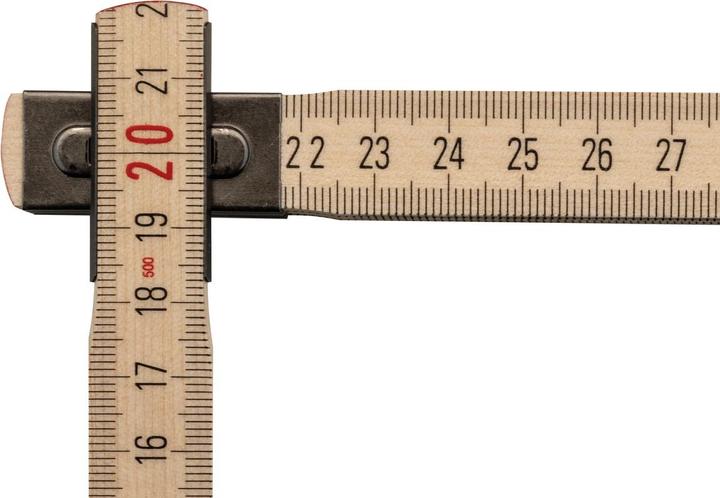 Actual product image Stabila Wooden folding rule type 507 N (2 m)