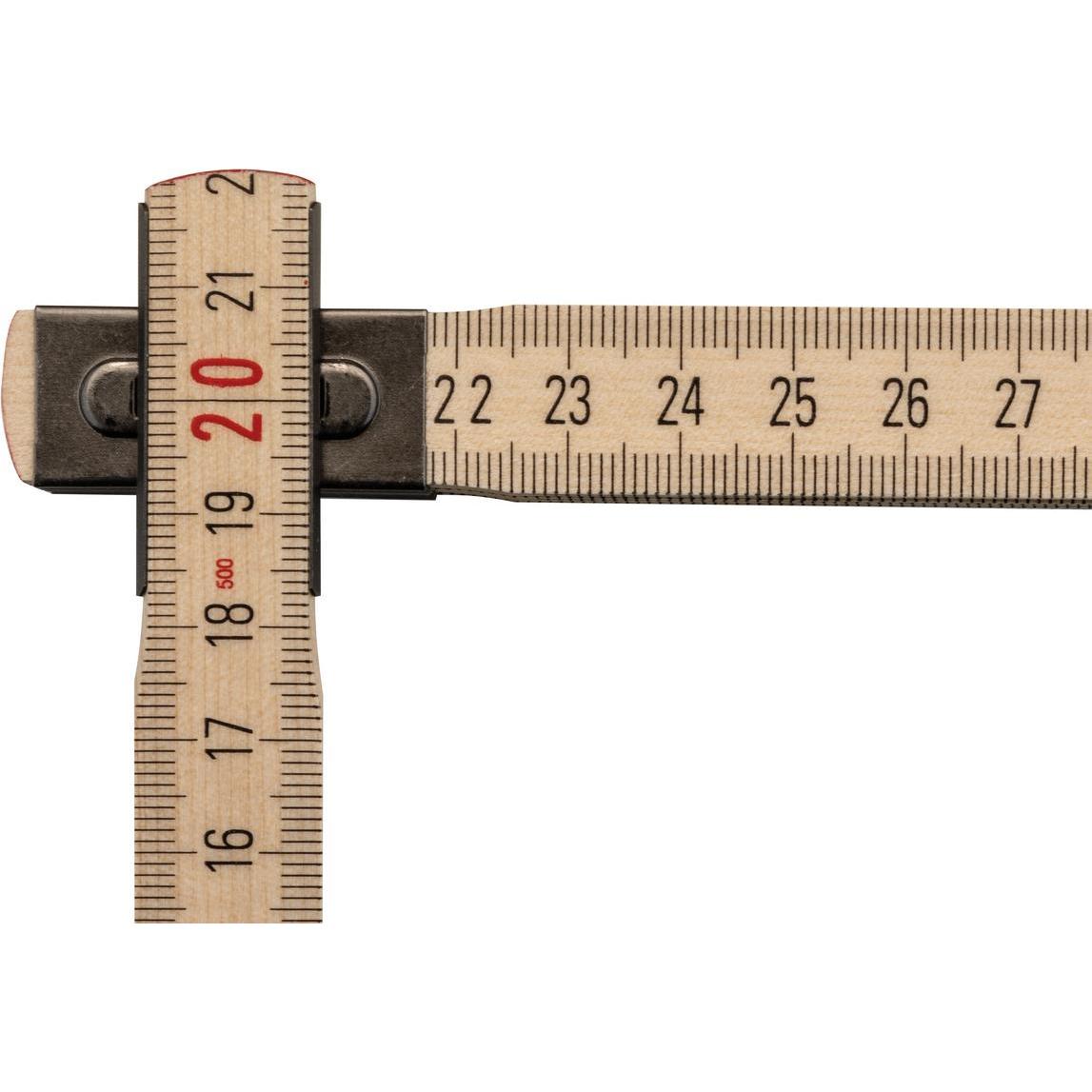 Thumbnail - Stabila, Längenmesswerkzeug, Holz-Gliedermassstab Type 507 N (M, mm, cm)