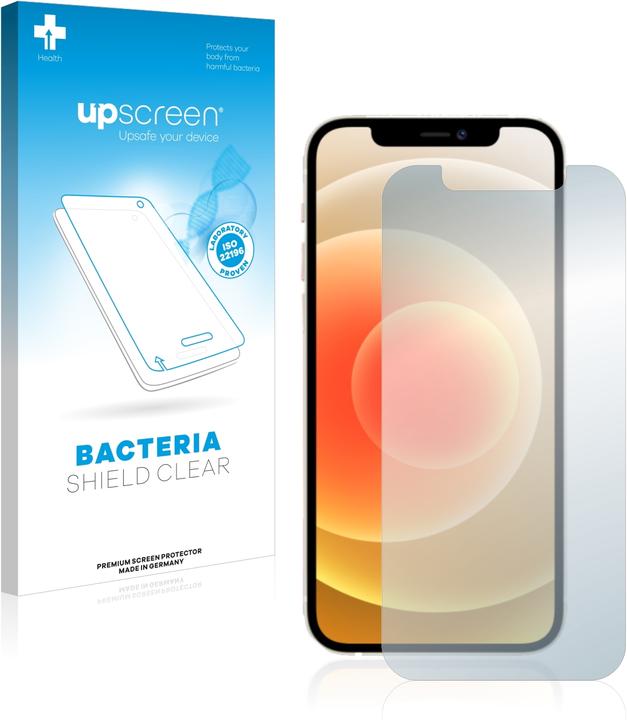 Produktbild upscreen Antibakterieller Displayschutz (1 Stück, Apple iPhone 12)