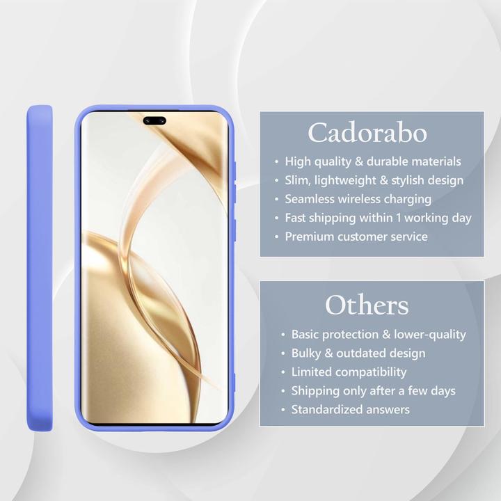 Immagine prodotto Cadorabo Custodia per Honor 200 Pro TPU Liquid Silicone Case (Honor 200 Pro)