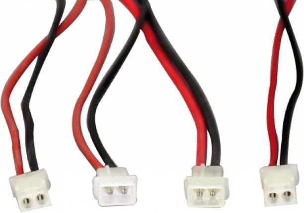 Produktbild Jamara AMP Stecker-Buchse m.1,5mm² Silikonkabel