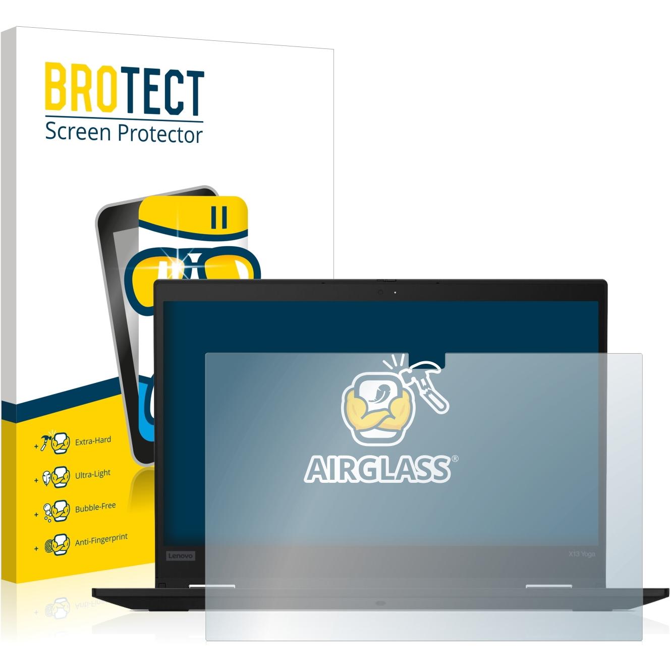 BROTECT AirGlass Panzerglasfolie (13"), Notebook Schutzfolie