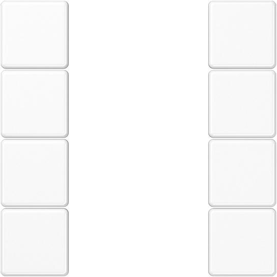Image du produit JUNG complet 4x JG Jeu de boutons compl.4x A504TSAWW