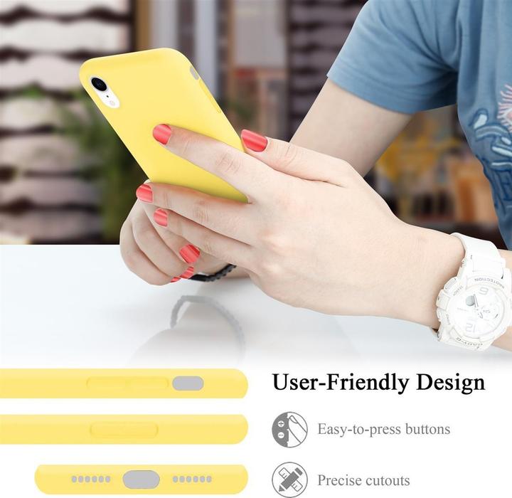 Produktbild Cadorabo TPU Liquid Silicone Case Cover (Apple iPhone XR)
