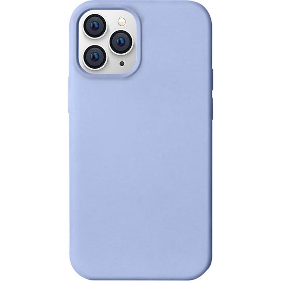 MU Classic Liquid Silicone Case Series (Apple iPhone 12 Pro Max), Smartphone Hülle, Violett