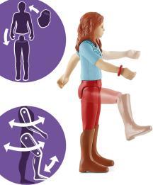 Image du produit Schleich Promenade à cheval avec 4 personnages mobiles et 4 chevaux