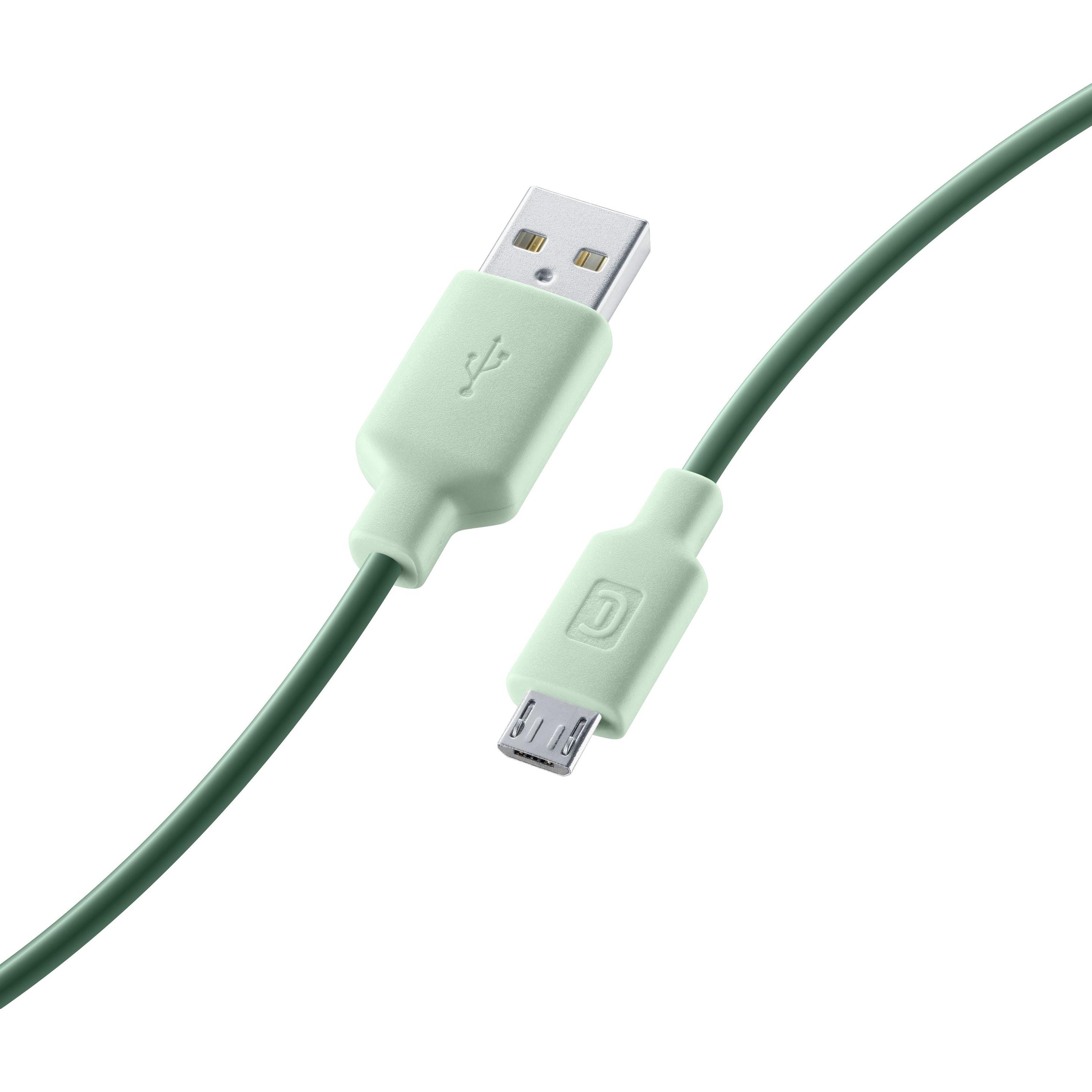 Cellularline #Stylecolor Cable 100cm - MICRO USB (1 m, USB 2.0), USB Kabel