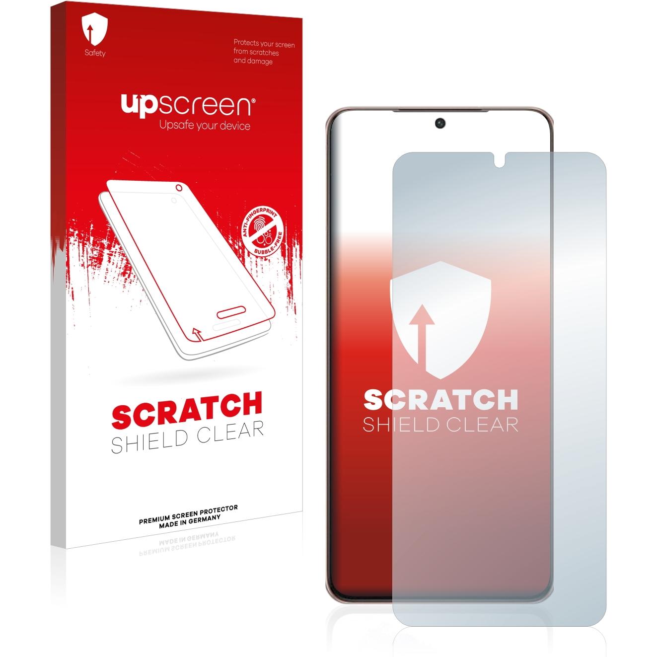 upscreen Scratch Shield Displayschutz (1 Stück, Samsung Galaxy S21 5G), Smartphone Schutzfolie, Transparent