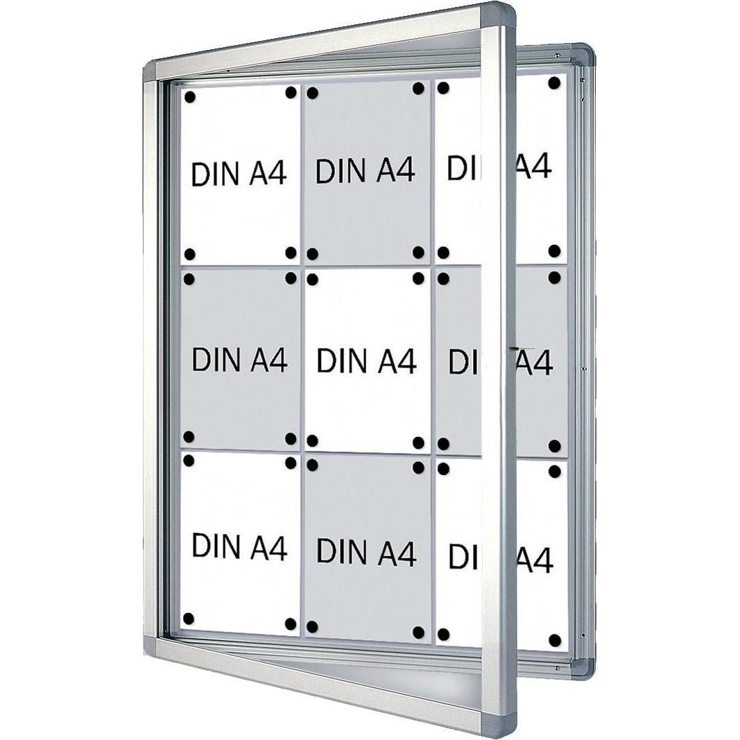 Thumbnail - Franken, Informationsschild, Schaukasten 75x101.1x4.5cm Aussenbereich magnetisch/beschreib.Fluegeltür
