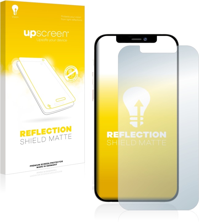 Actual product image upscreen Reflection Shield Protector Matte (1 Piece, Apple iPhone 12 Pro Max)