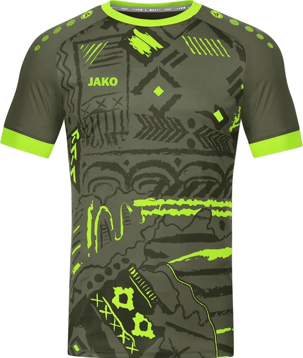 Neongrün, Khaki
