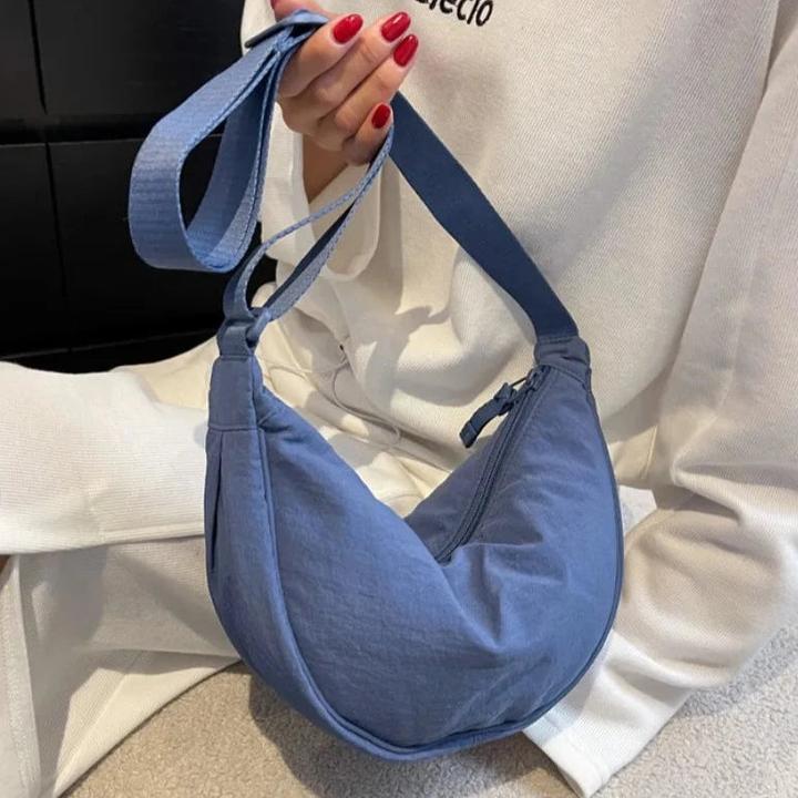 Immagine prodotto Only-Bags.Store Borsa a tracolla in nylon casual Hobos Borsa a tracolla Tote di grande capacità Borsa Shopper da