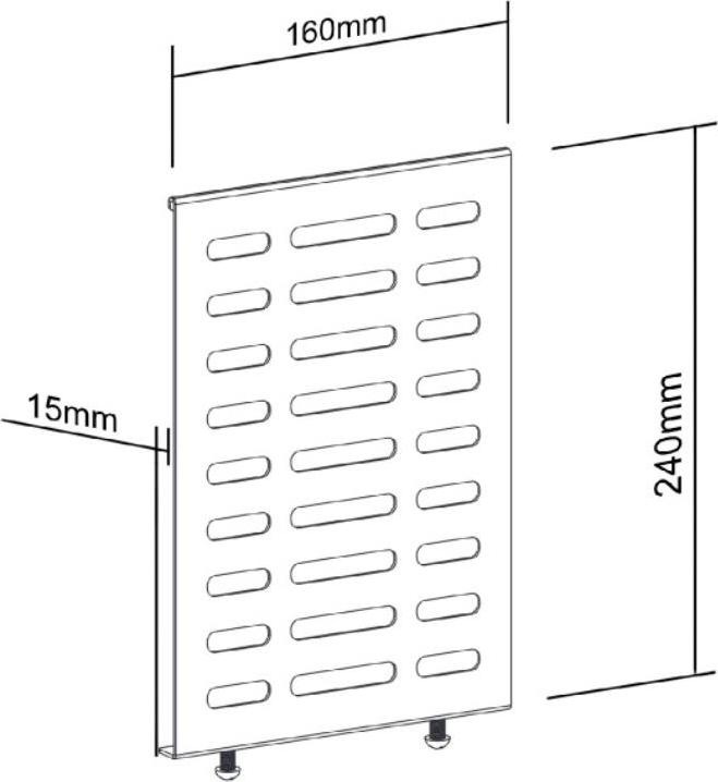 Actual product image Maclean MC-802 - Computer Holder, 18 x 24 cm