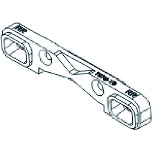 Jamara Querlenkerhalter X3 hinten-unten-hinten7075