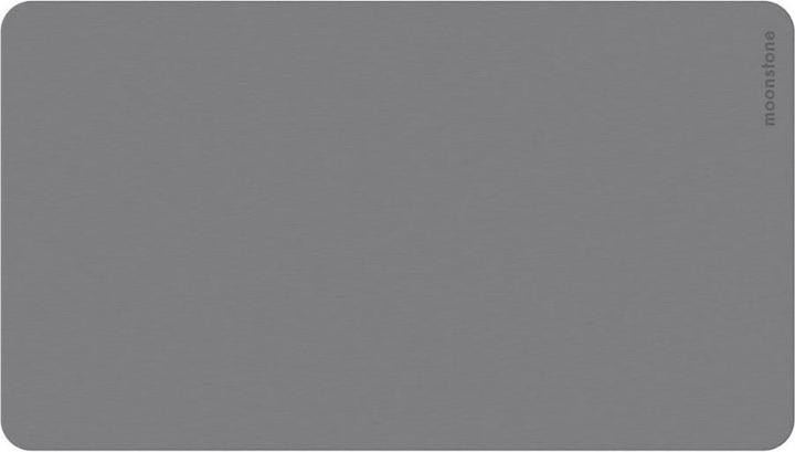 Moonstone Badematte Terra XL dunkelgrau aus Kieselgur (76.20 x 43.20 cm)