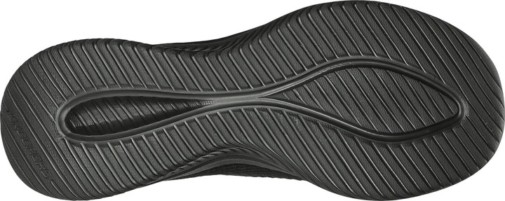 Produktbild Skechers 149708/BBK Ultra Flex 3.0-Cozy Streak Damen Sneaker Turnschuhe Slipper VEGAN schwarz (38)