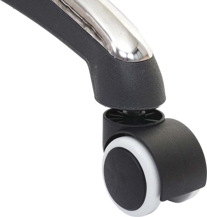 Actual product image Mendler Set of 5 universal castors HWC-L92, hard floor castors, Ø 11mm