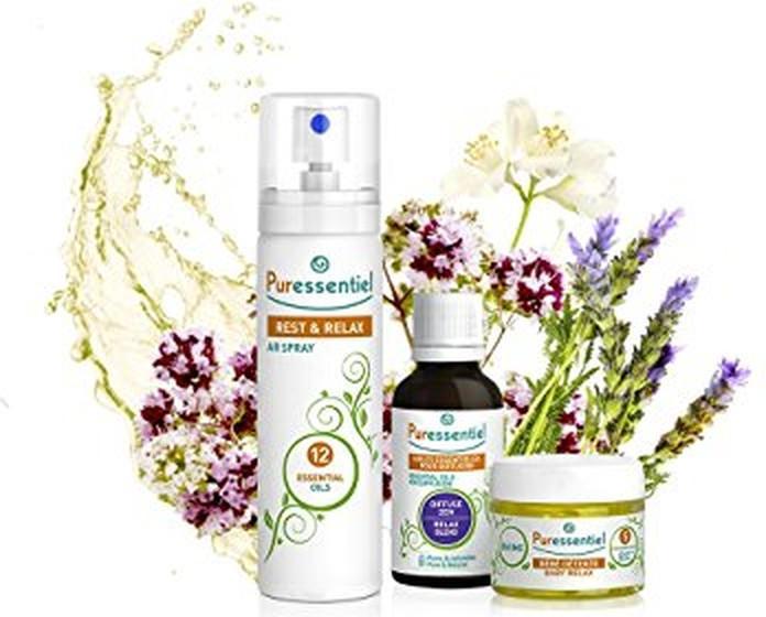 Produktbild Puressentiel Schlaf und Entspannungsspray mit 12 aetherischen Oelen