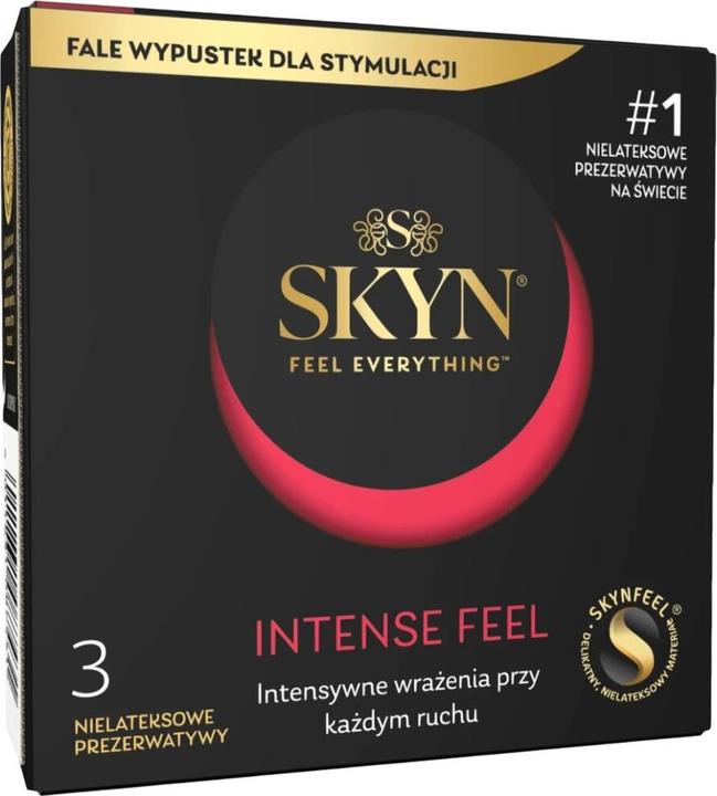 Unimil Skyn Feel Everything Intense Feel Non-Latex Condoms 3Pcs (3 Stk.)